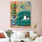 Paint By Number Cat Bathroom Canvas Kit for Adults & Beginners – DIY Acrylic Cat Painting Set for Home Wall Art Decor, 16x20 Inch (Frameless)